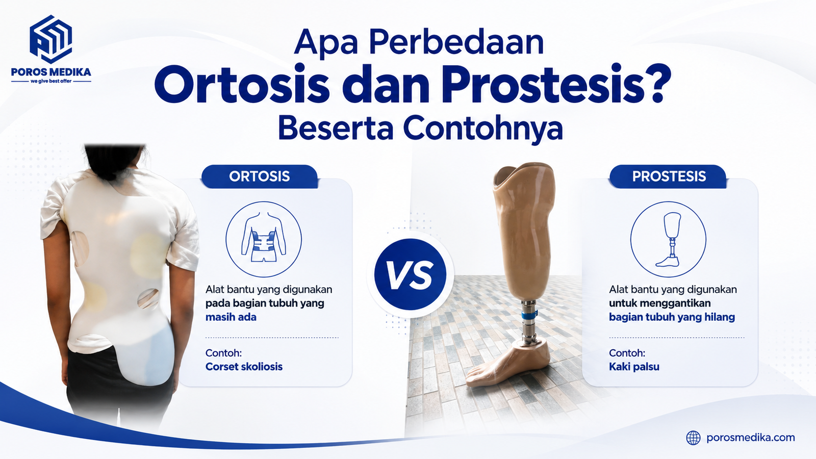Apa Perbedaan Ortosis dan Prostesis? Beserta Contohnya