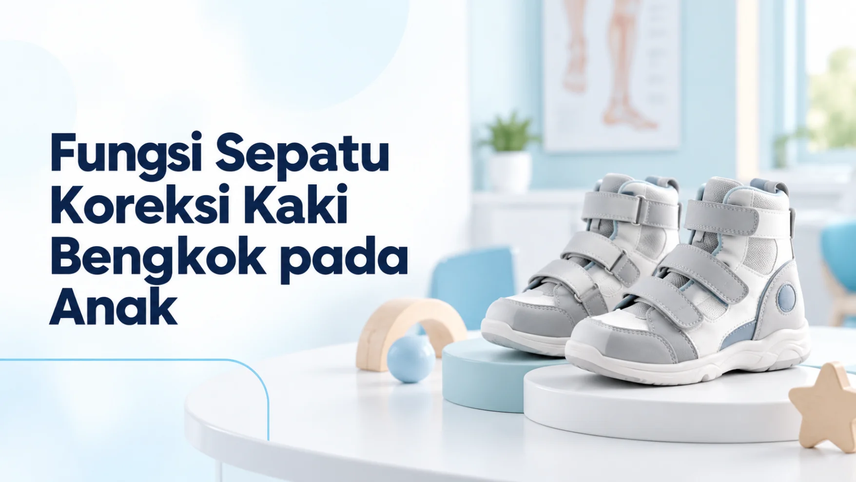 fungsi sepatu koreksi kaki bengkok
