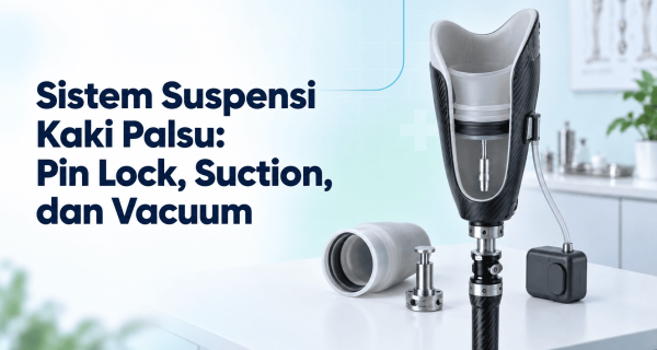 Sistem Suspensi Kaki Palsu: Pin Lock, Suction, dan Vacuum
